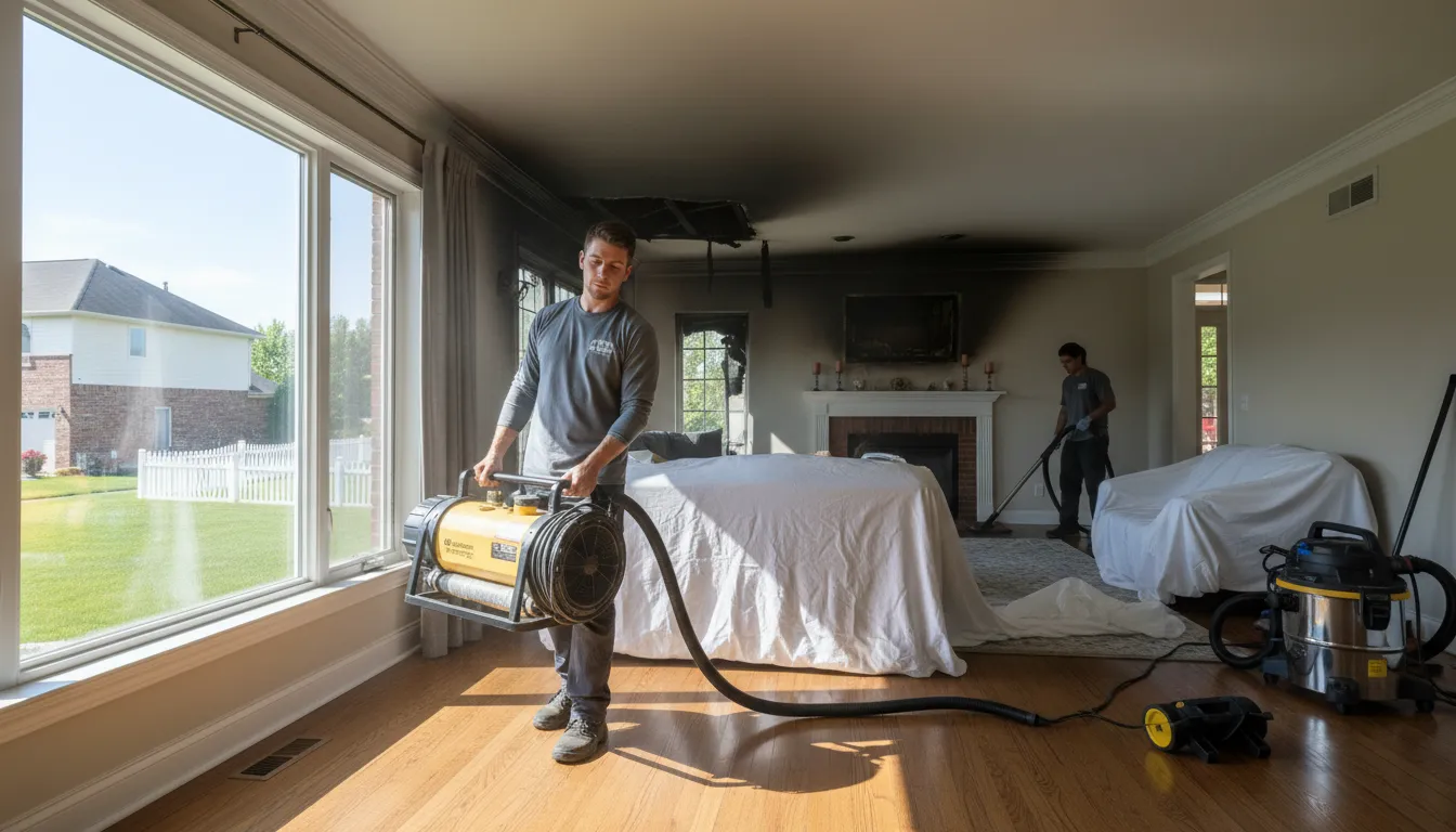 Smoke Damage Cleanup in Vernon Hills